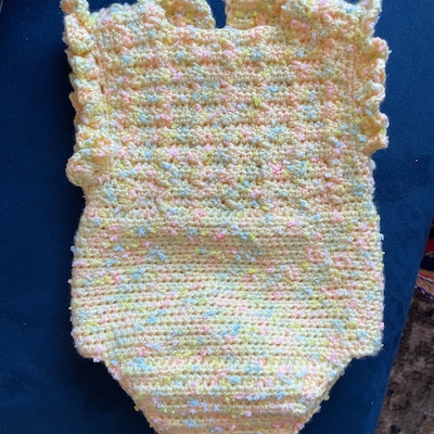 Crochet Pattern Baby Romper Newborn to 36 Months - Etsy