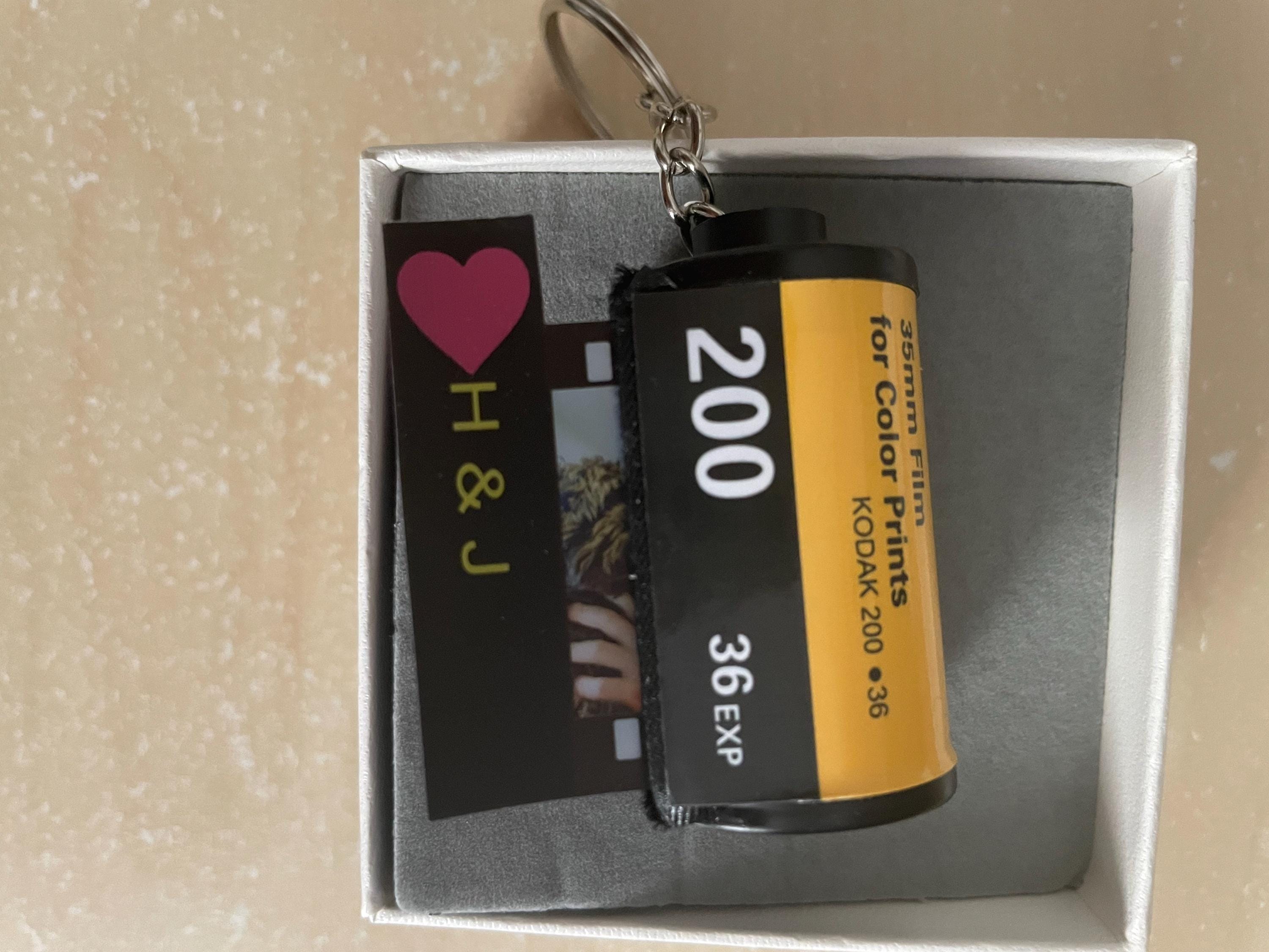 5-40 Personalized Photos Film Roll Keychain, Camera Film Roll Keyring For Lover Family Friends, Birthday Christmas Anniversary Memorial Gift