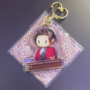 Genshin Impact 2 Acrylic Charms Keychains Double-sided | Etsy
