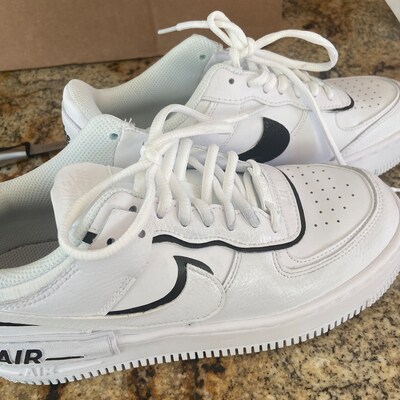 custom painted air force 1's