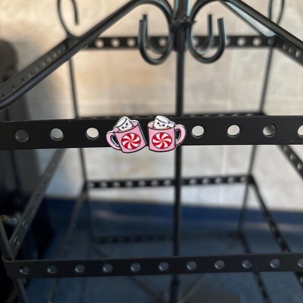 10 Pairs Thanksgiving Turkey Earrings - Fall Pumpkin Food Dangle Earrings, Cute Squirrel Enamel Jewelry Steampunk Gifts