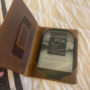 Étui en cuir Kindle Paperwhite 11e. Etui Kindle Paperwhite 10e. Housse en  cuir  Kindle 2019. idées de cadeau. cadeau de Noël -  France