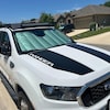 2017-2020 Ford Raptor Rear Emblem Overlay Vinyl Decal - Colored Chrome ...