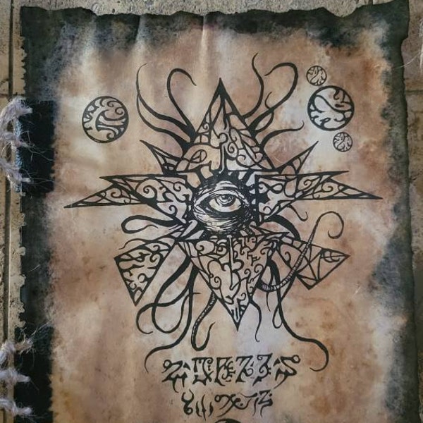 NECRONOMICON PAGES Instant Download Magic Seals and Occult Symbols ...