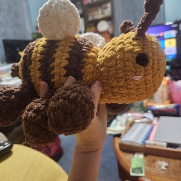 Low Sew Bumblebee Crochet Amigurumi Pattern | PDF Digital Download ...