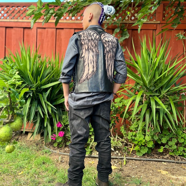 Daryl Dixon Vest Prison Era Etsy UK