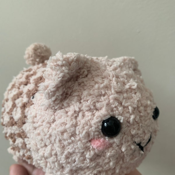 Chubby Ginger Cat Plush - Super Soft Cute Crochet Amigurumi - Cuddly Toy Stuffed Animal - Etsy