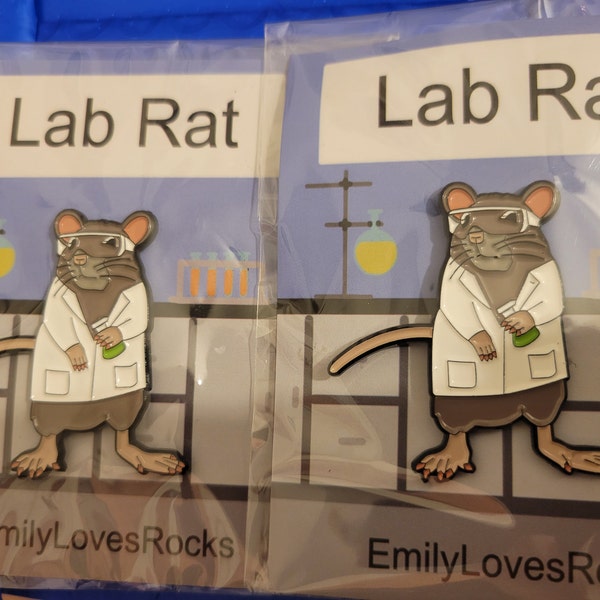 Lab Rat Vinyl Sticker - Etsy