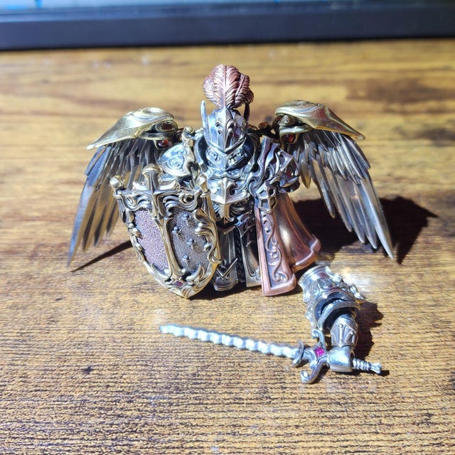 Buy Crimson Templar Figurine, Magnetic Action Figure, Toy for Men