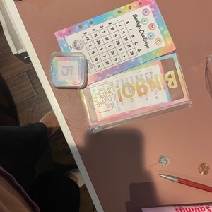 100 Envelope Challenge Box Box and Tracker ONLY - Etsy