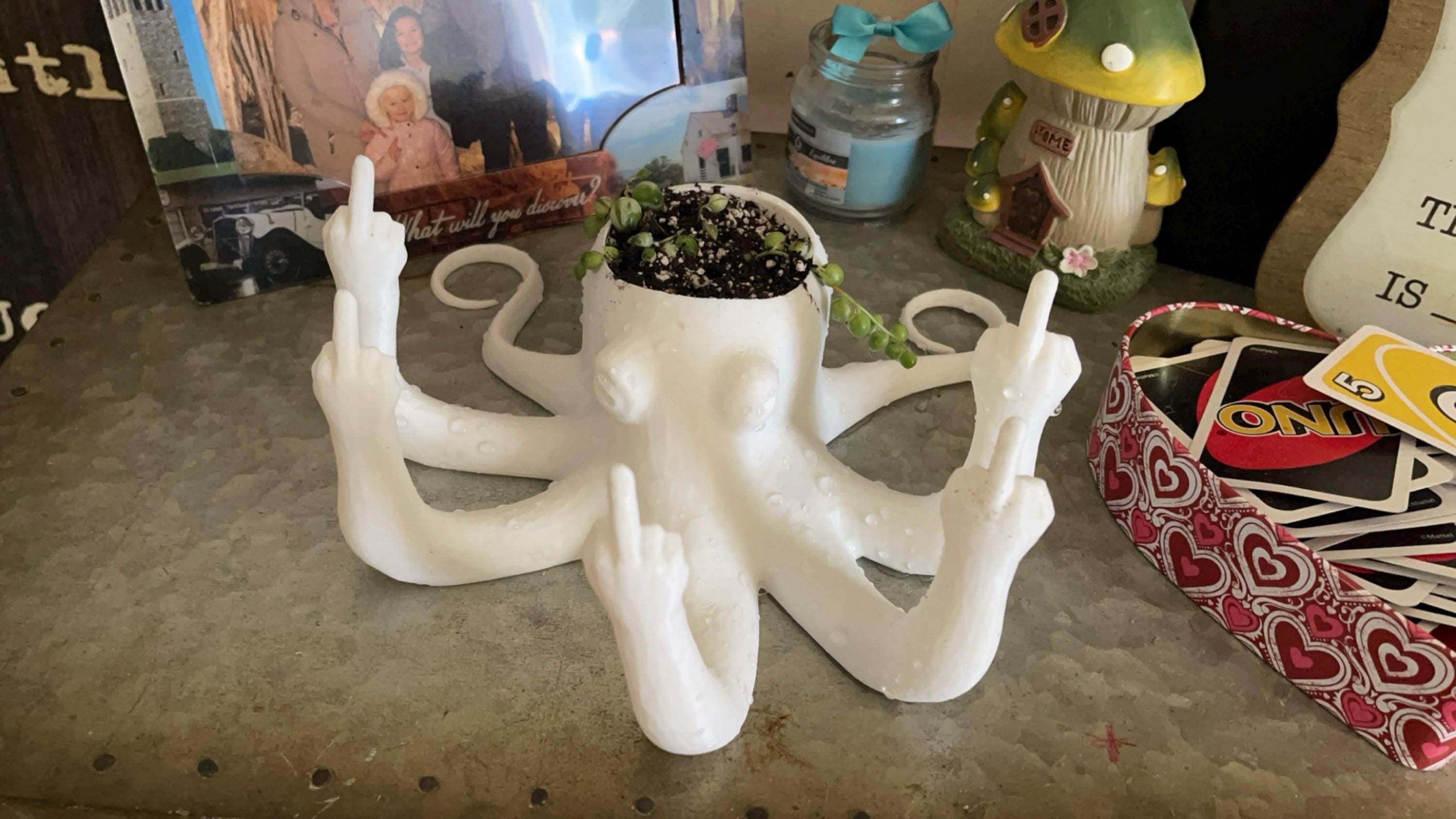 Fucktopus Planter