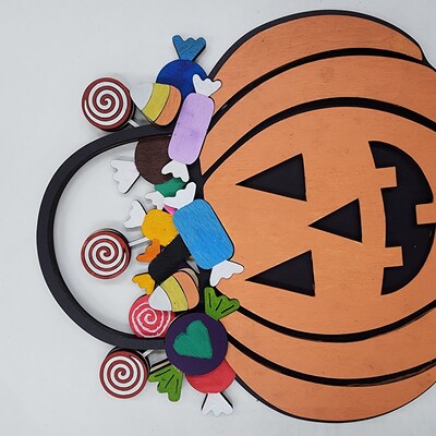 Jack O Lantern Treat Bucket SVG Digital Download for Glowforge or Laser for 1/8 and 1/4 Material ...