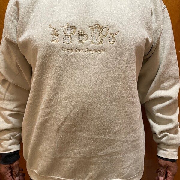 Bow Valentine Long Sleeve Crewneck Sweater main image 1