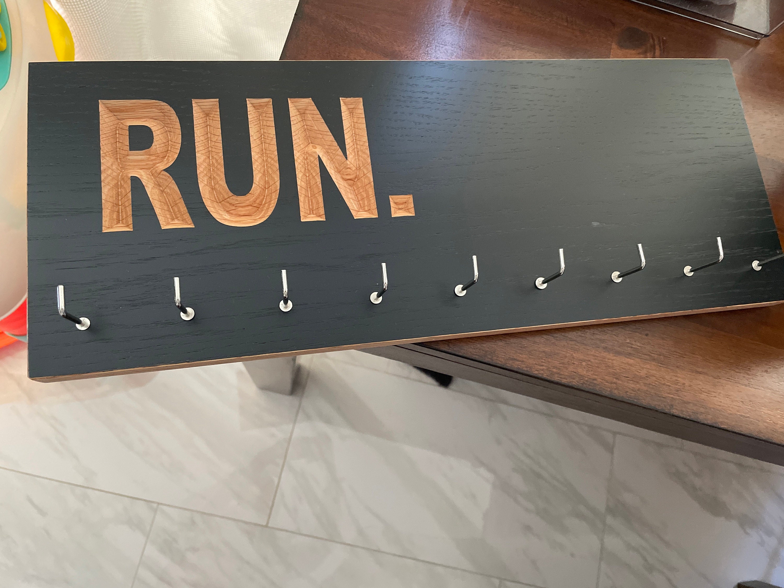 Running And Race Bibs Medal Hanger, Personalized Medal Display Rack, Wrestling Medal Hanger, Running Medal Holder With optional Bibs, R20/B