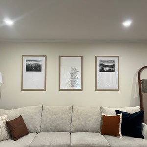 Off Center Custom Matboard Where You Specify Both the Exterior and ...