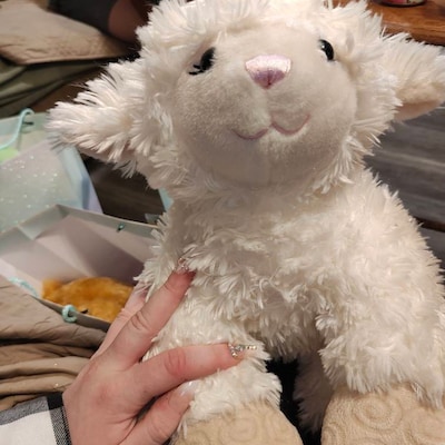 Build A Bear Brown Puppy Dog White Eye Patch 15 Plush BAB Stuffed ...