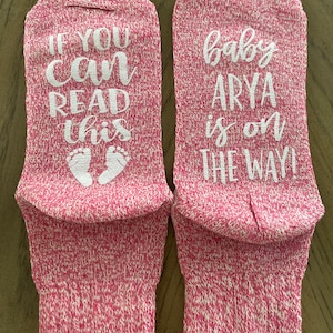 Personalized Engagement Socks, Couple Socks Gift, Gift For Bride To Be, Grip Socks, Future Hubby
