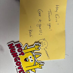 Erin hat ein Foto des gekauften Artikels hinzugefügt