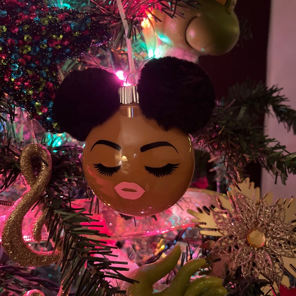 Black Girl Magic, Black Girl, Christmas Ornaments, Christmas Decoration ...