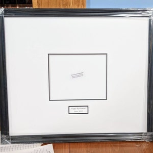 16x20 Signature Mat Kit WITH Rustic Barnwood Type Frame. White - Etsy