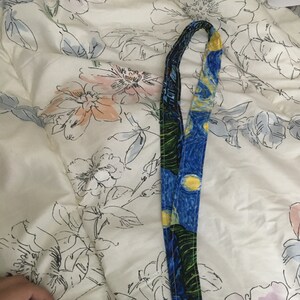 Vincent Van Gogh's Starry Night Lanyard - Etsy