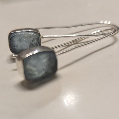 Gift For Her 925 Silver Natural Peridot Gemstone Drop/Dangle Boho Earrings