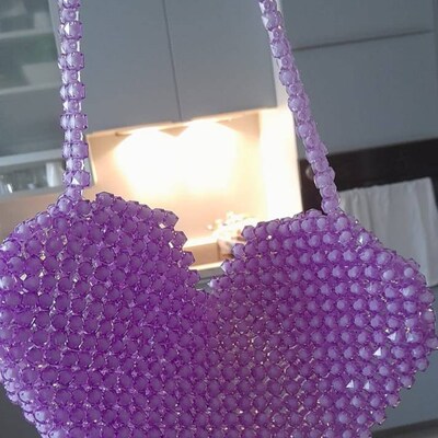 Capri Wooden Bead Bag main image 0