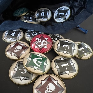Dungeons and Dragons D&D 5E Compatible Premium Brass Backed Class ...
