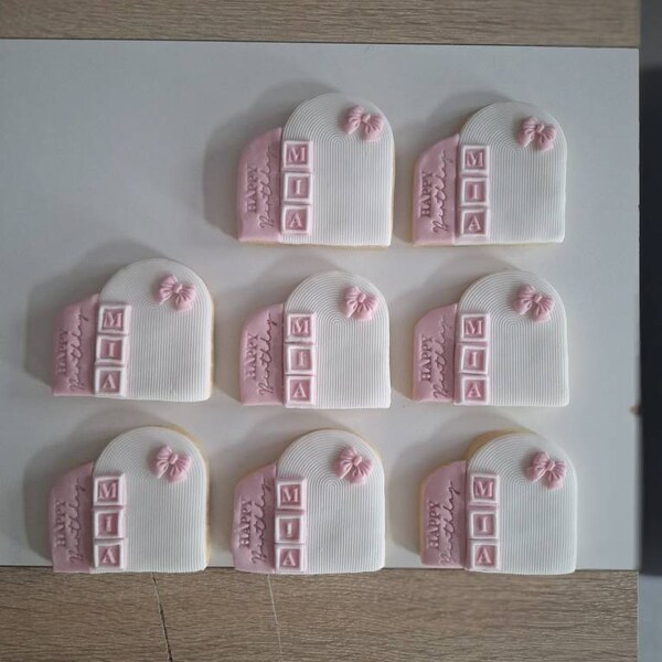 Cute Baby Mouse With Balloon Embosser Stamp Cookie Cutter - Etsy