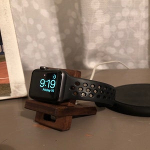 Apple Watch Stand Apple Watch Dock Wood Apple Watch Band Strap 49 Mm ...