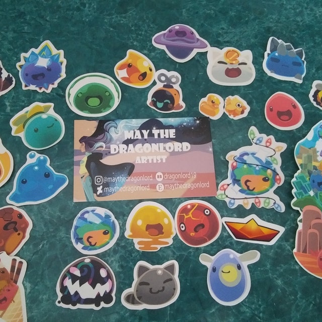 Slime Rancher Stickers -  Hong Kong