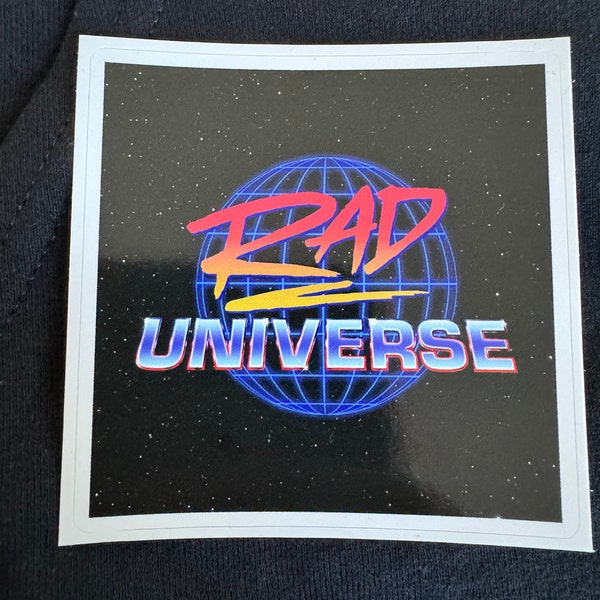 Neon Evil Eye, RAD Vinyl Sticker, 80s 90s Aesthetic, Retro Vibes ...