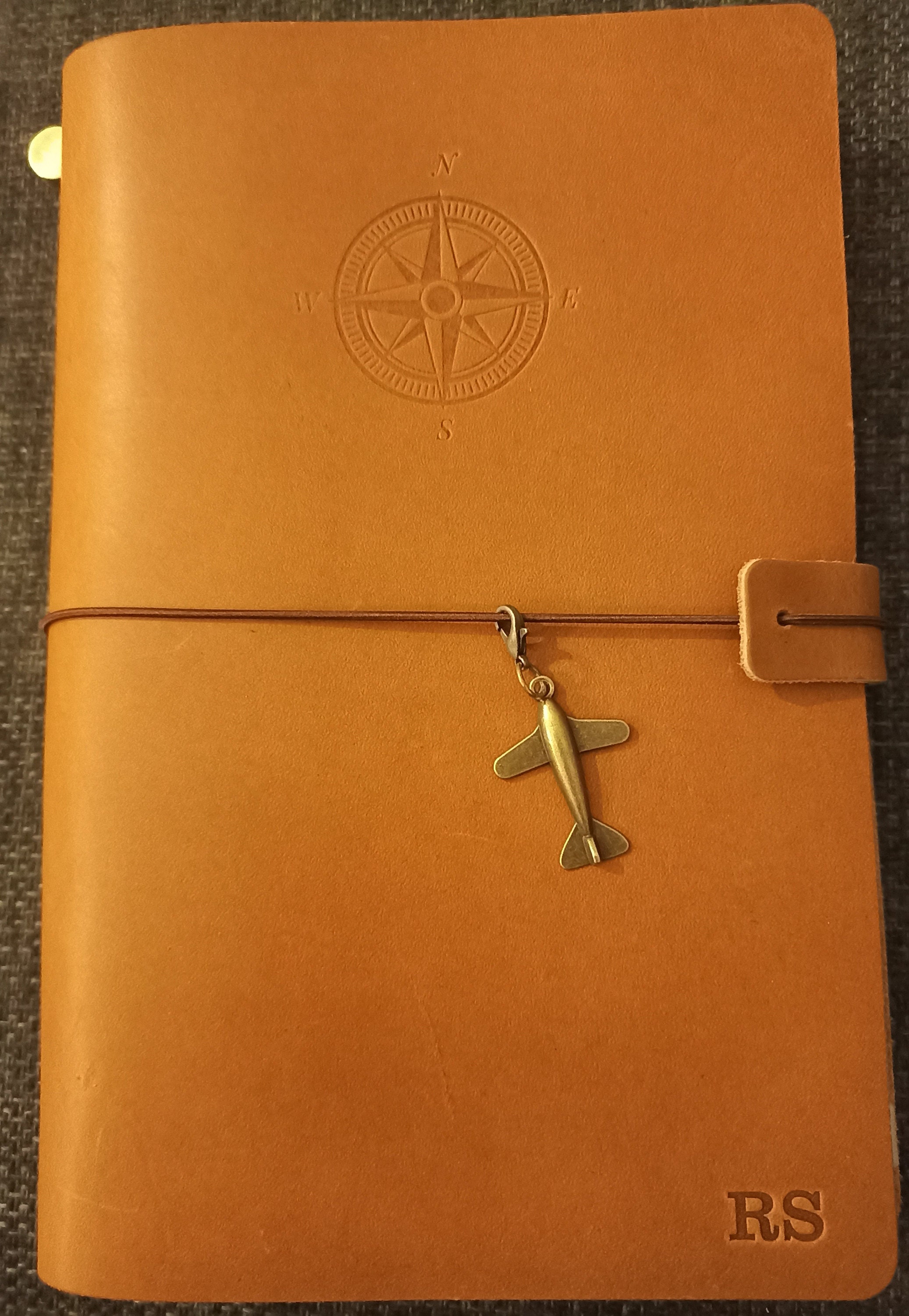 Custom Leather Journal | Personalized Leather Journal with Name | Refillable A5 Leather Journal | Gift for Mom Dad Him Her Wife Husband