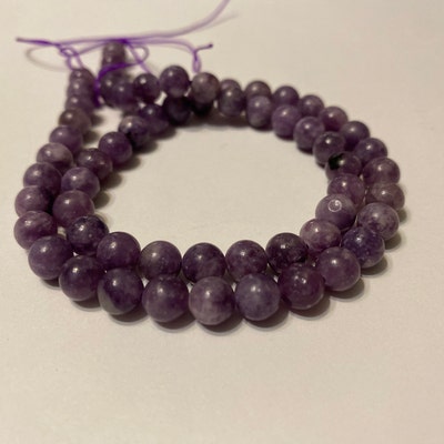 Genuine Natural Lepidolitegemstone Purple Grade AA Purple 4mm - Etsy