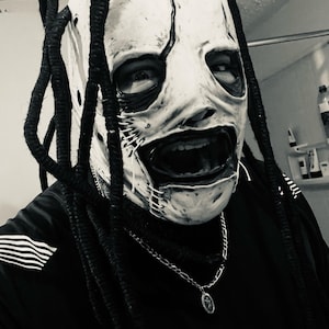 Slipknot Corey Taylor Iowa latex mask, adult size 58/59cm circumference