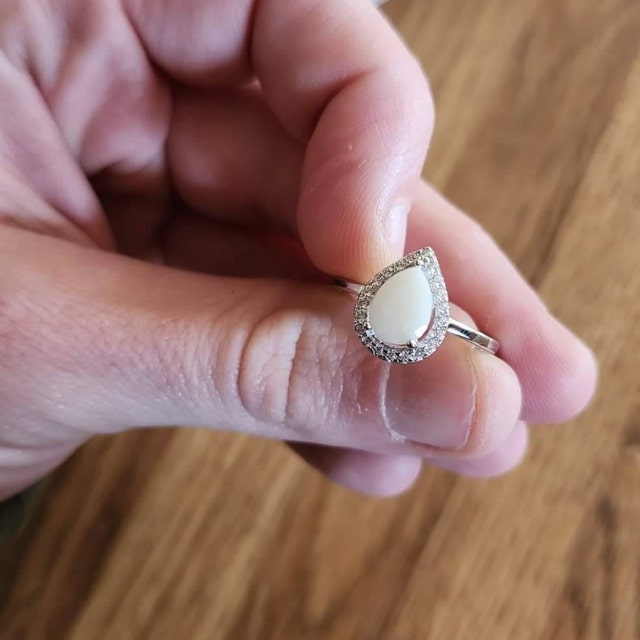 Design Your Own, Milk Drop Ring