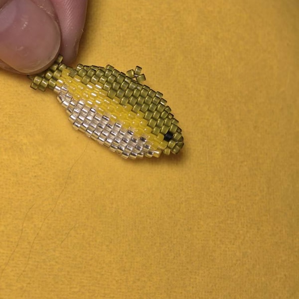 3D Beaded Fish Pattern – DIY Seed Bead PDF Tutorial - Etsy