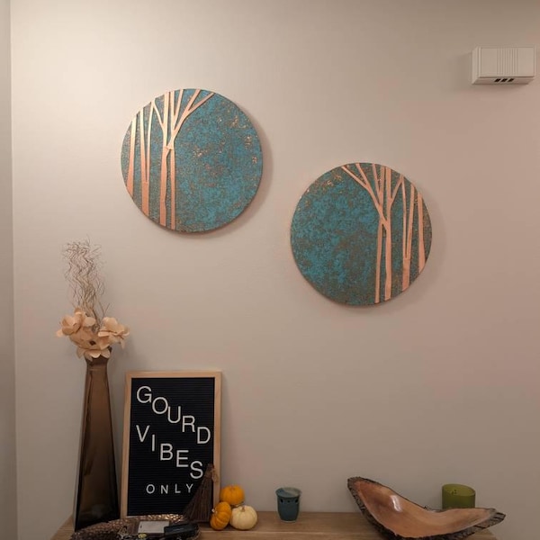 Rustic Copper Wall Art | Farmhouse Decor | Copper Wall Hangings ...