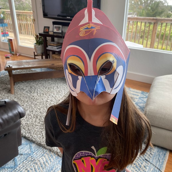 Horus Mask PRINTABLE Pattern. Egyptian Mask. Egyptian Party Mask. Horus ...