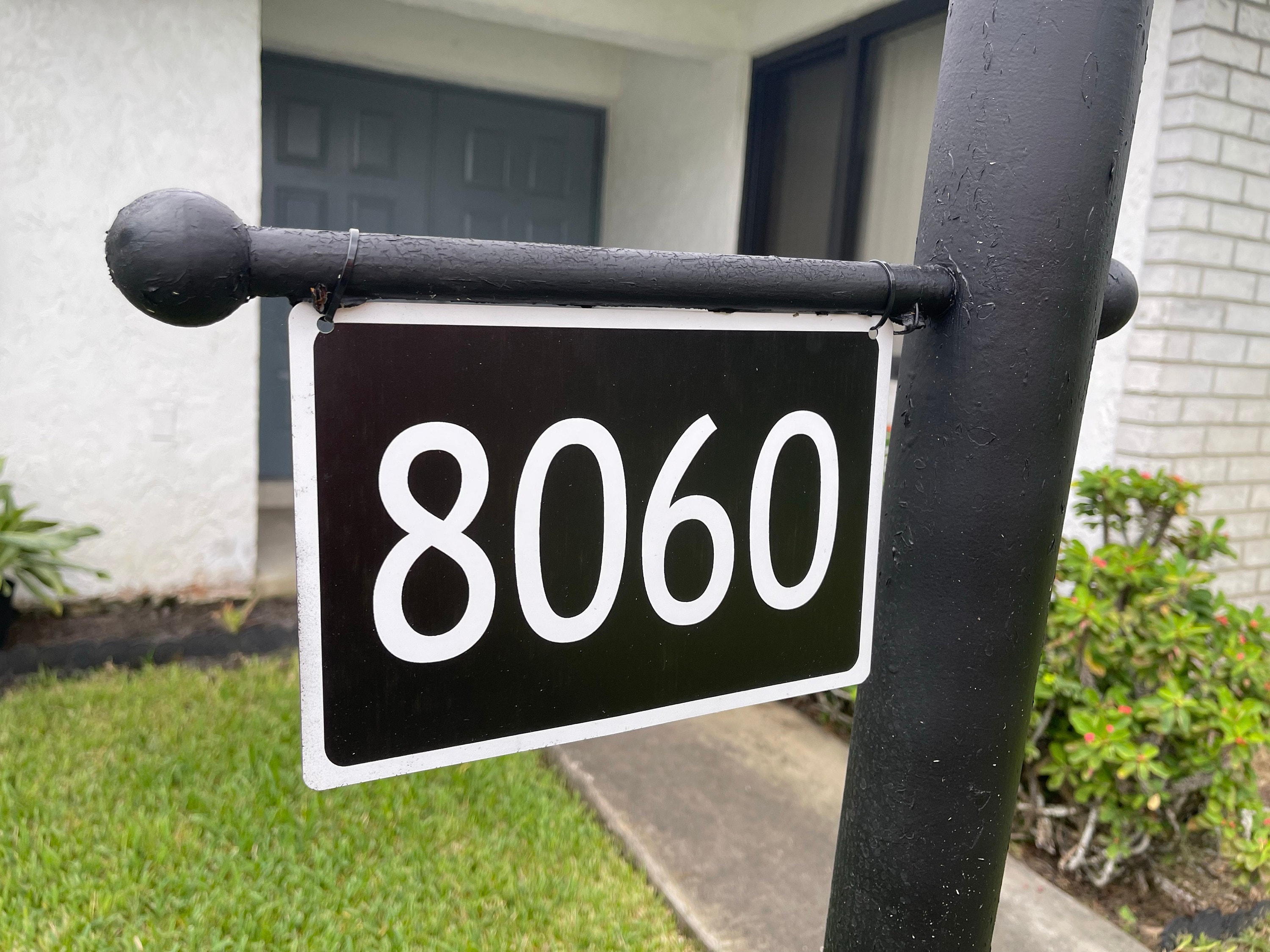 Mailbox or House address sign- Street number- House number- address sign for mail, delivery address sign, Emergency house numbers, aluminum