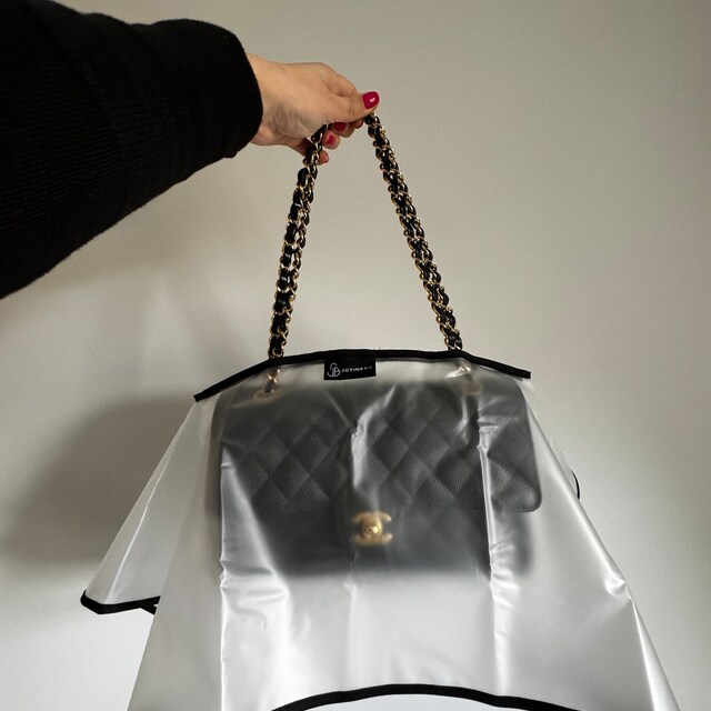 Chanel raincoat for purse outlet