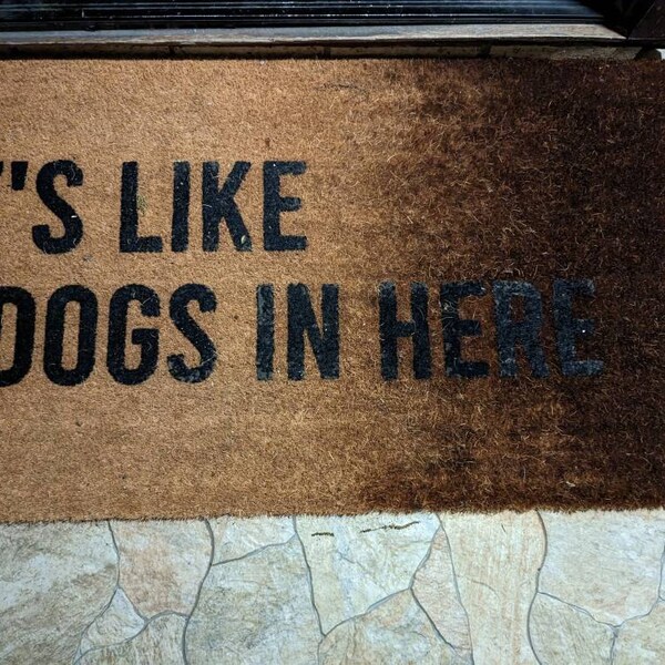 Custom 24 X 72 Inch Doormat, Extra Large Doormat,x-large Doormat,double ...