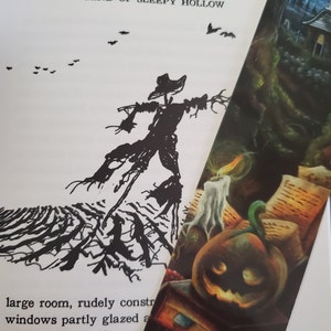 sleepy hollow print headless horseman the legend of sleepy etsy