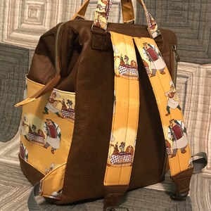 Teddy Mommy & Me Diaper Backpack - Daily Backpack — RLR Creations