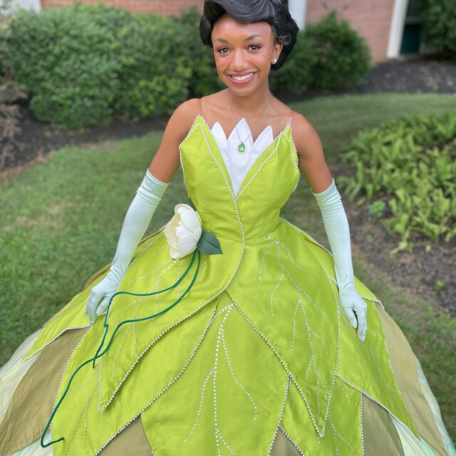 Princess and the Frog Tiara princess Tiana Tiara green Princess Tiana Crown princess Tiana and the Frog Costume princess Tiana Accessories Etsy UK