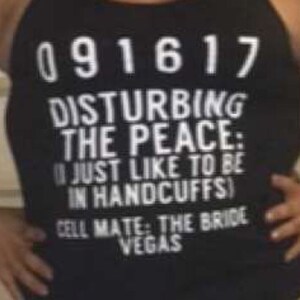 criminal bridesmaid shirts