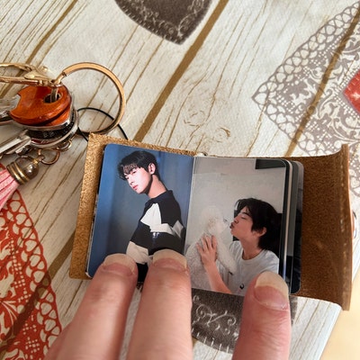Personalized Leather Photo Keychain,photo Keychain,additional Engraving Keychain Gift,couple ...