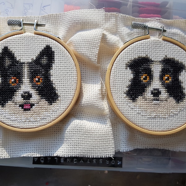 Border Collie Cross Stitch Pattern PDF Bundle - Border Collie ...