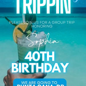 Digital Travel itinerary, itinerary template,  travel itineray, Birthday Weekend Invitation, Weekend Itinerary, Digital Schedule, Girls Trip