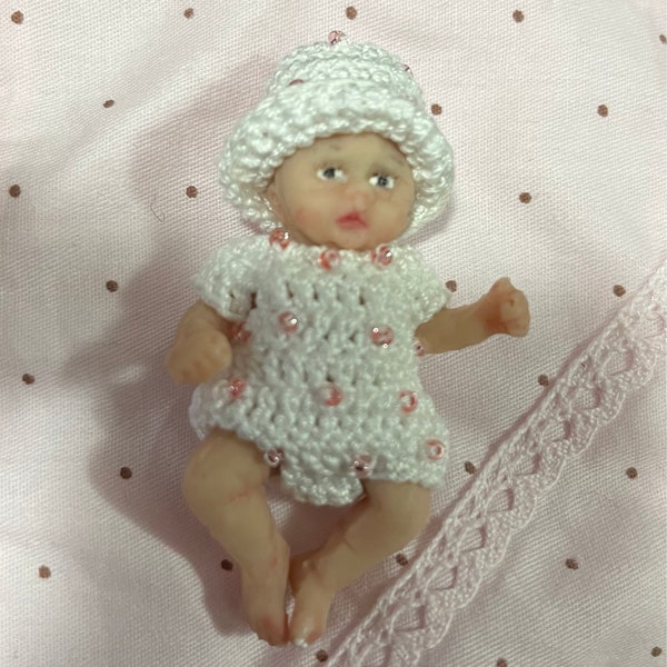 Mini Candy Baby Doll in Basket
